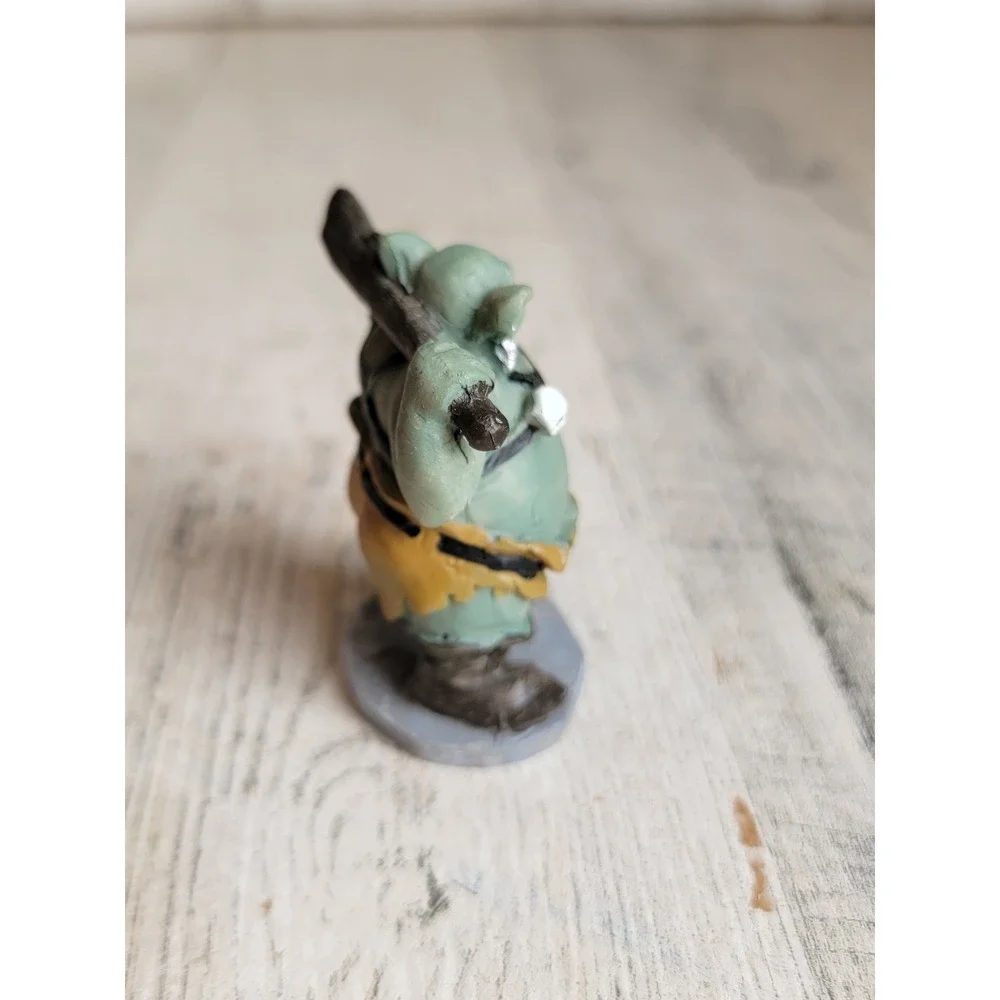 Halloween village goblin troll club monster accessory unique home decor skull